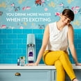 thumbnail image 5 of SodaStream x bubly Fizzi Sparkling Water Maker Bundle (Icy Blue), with CO2, BPA free Bottles, and bubly Drops Flavors, 5 of 9