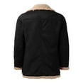 thumbnail image 2 of LEEy-world Mens Winter Coat Men'S Lightweight Cotton Jackets Spring And Autumn Casual Outerwear With Pockets Black,5XL, 2 of 4