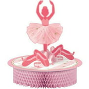 5PK Twinkle Toes Ballerina Honeycomb Centerpiece ,Party Supplies & Decorations