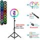 thumbnail image 1 of Anillo de luz para Selfie de 12 pulgadas y 30cm, trípode RGB, soporte para teléfono, anillo de luz para fotografía, luz de relleno circular, lámpara Led de Color, maquillaje Trepied Tan Jianjun unisex, 1 of 2