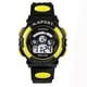 thumbnail image 1 of Reloj de pulsera deportivo digital LED de cuarzo con alarma y fecha para niños y niñas, color amarillo, 1 of 1