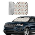 thumbnail image 3 of Kdxio Funny Cat White Print Front Windshield Sun Shade,Folding Auto Sunshade for Car Truck SUV-Medium, 3 of 7