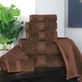 thumbnail image 2 of Superior 800 GSM Egyptian Cotton 4-Piece Hand Towel Set, Soft Ultra Absorbent Towels, Muted Mauve, 2 of 7