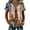 Dark BlueA&06^0310U, variant on Trgacdwlo Waffle 250 Anniversary USA Shirts 1776-2026 Flag Print Women's Short Sleeve Tops Patriotic Red White and Blue Womens 4th of July Tops S