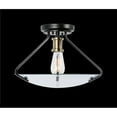 thumbnail image 1 of Kenroy Home 94011BL Finlay 1 Light Semi Flush, 1 of 1