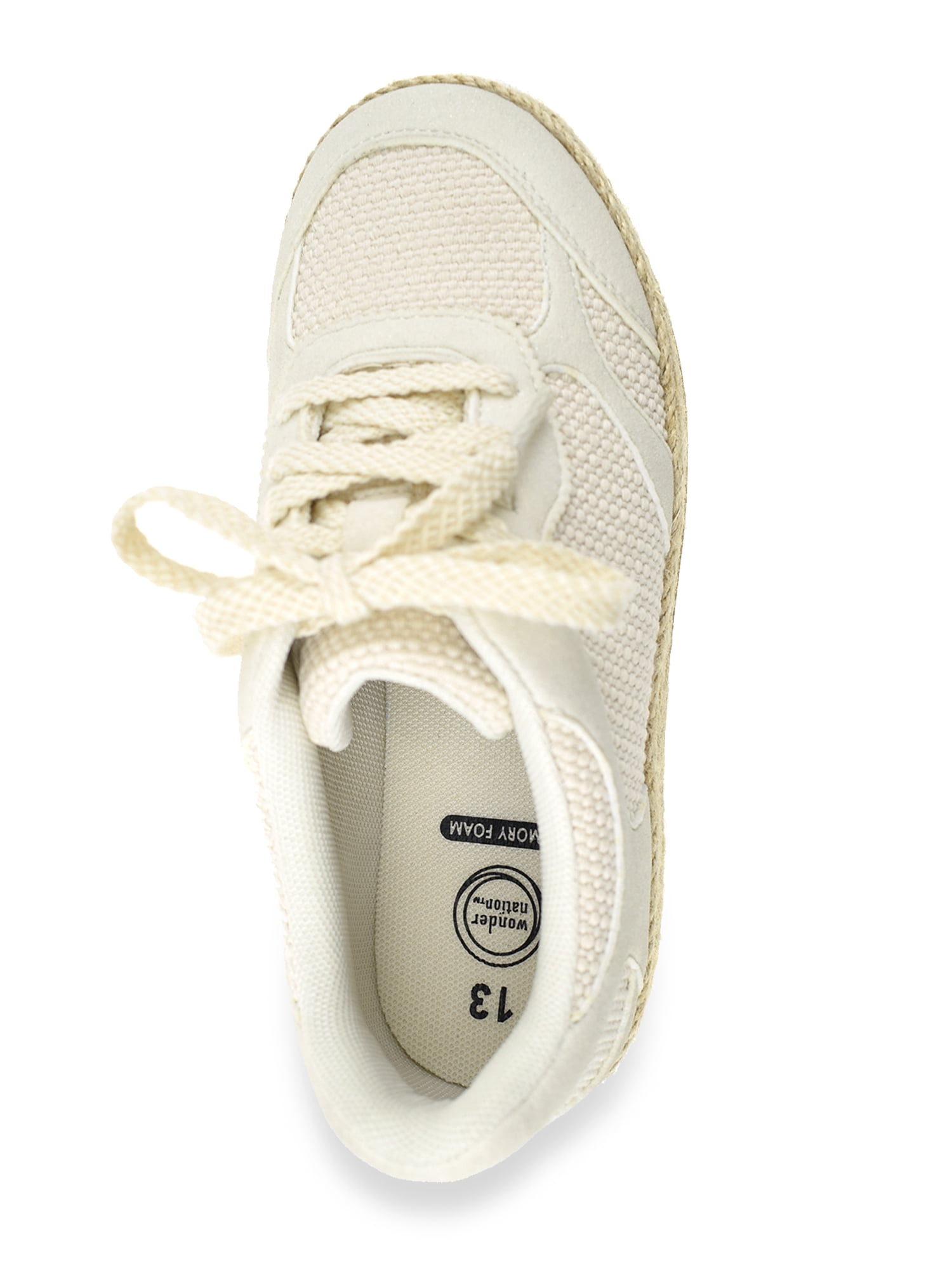 Wonder Nation Little & Big Girls Casual Espadrille Sneaker