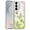 Butterfly Teal, variant on Case for Samsung Galaxy S26 Bling Fashion Design with 3D Pearls Epoxy Glitter Ornaments Chrome Edge Hard Slim PC, XPM Phone Cover fit Samsung s26 [Eiffel Tower Blue]