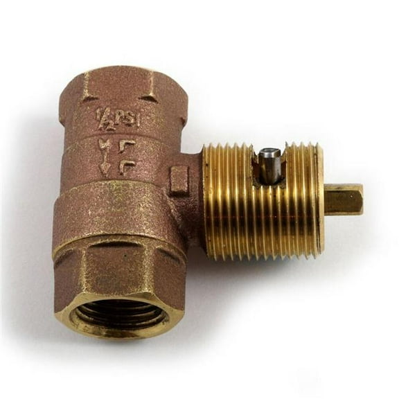 Blue Flame  0.5 in. Fireplace & Fire Pit Quarter Turn Valve, Straight