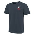 thumbnail image 2 of Men's Navy Ole Miss Rebels Comfort Colors Mascot Overlay T-Shirt, 2 of 3