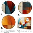 thumbnail image 3 of Designart "Geometric Portrait in Cubism IX" Cubism Canvas Wall Art, 3 of 5