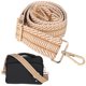 thumbnail image 4 of Sonducket Correa de bolso de longitud ajustable, correa de bolso cruzado de aplicación amplia a la moda, correas para bolso de hombro Ropa, zapatos y accesorios Miscelánea marrón claro, 4 of 6