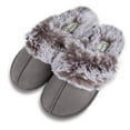 thumbnail image 5 of Jessica Simpson Girl's Plush Slip on House Slippers With Memory Foam, 5 of 9