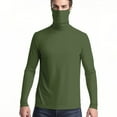 thumbnail image 3 of Plebaso Womens Mens UPF 50+ Sun Shirts with Face Cover Long Sleeve Outdoor Pullover Sun Protection Tops, 3 of 7