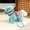 Light Blue, variant on Horse Year Chinese New Year Decorations, Cute Little House Plush Mascot Ornament, Soft Plush Material With Hanging Loop For Indoor Outdoor Hanging, Home Door Car Bag Decor And