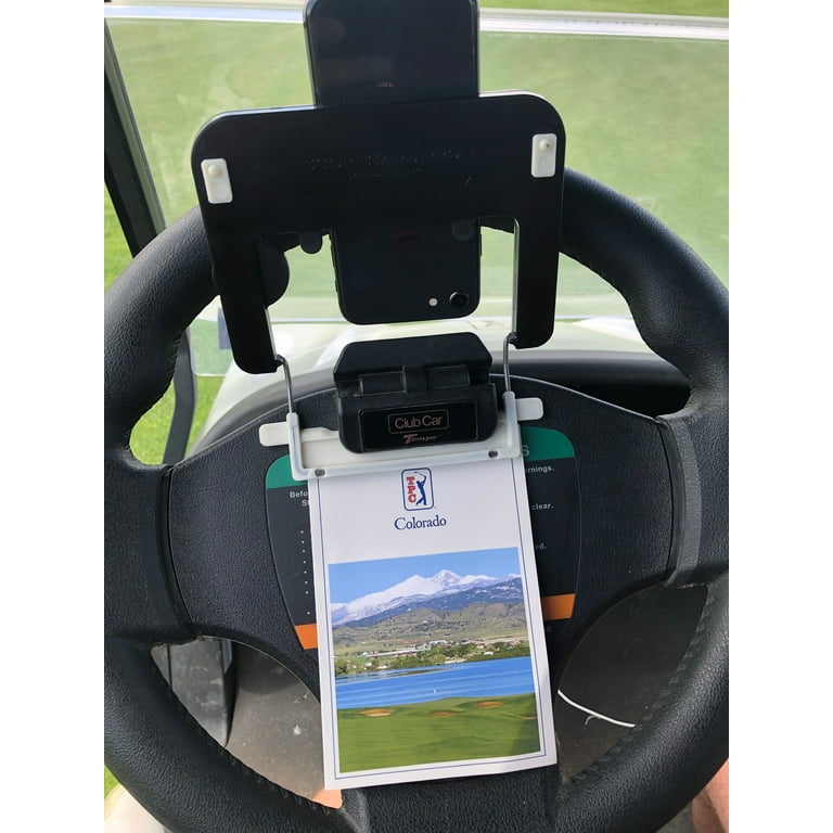 Golf Cart Mobile Phone Holder, Steering Wheel Mobile Phone Gps