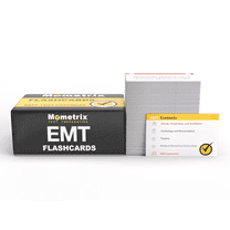 EMT Study Cards 2023 and 2024: NREMT Prep and Practice Questions for the Emergency Medical Technician Exam [Full Color Cards]