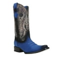 thumbnail image 2 of Ferrini Mens Roughrider Embroidered Narrow Square Toe Cowboy  Boots Shoes, 2 of 5