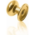 thumbnail image 4 of 24 Packs Mini Drawer Pulls, 0.39 Inch Diameter Round Knobs, Tiny Dresser Knobs, Mini Knobs for Jewelry Box, Light Gold, 4 of 5