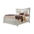 thumbnail image 4 of Global Furniture USA Traditional Glam Paris Champagne Queen Bed With Led, Champagne, 4 of 4