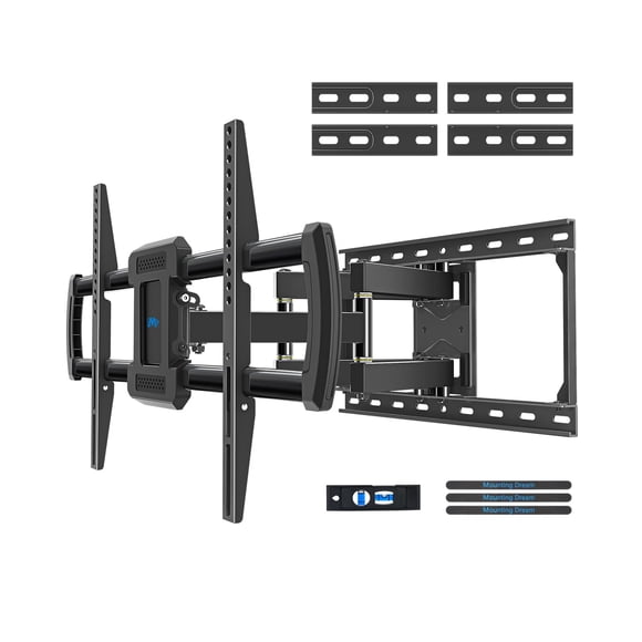 Mounting Dream UL Listed Full Motion TV Wall Mount for Most 42-84'' TVs, TV Mount with Premium Ball Bearing Design for Smooth Ext