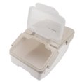 thumbnail image 1 of Thickened PP Rice Container Airtight With Measuring Cup Lid, Waterproof Rice Storage Bin For Home Kitchen, 1 of 8