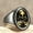 7, variant on Gothic Cross Guitar Musical Skull Ring Stainless Steel Rock Soul Biker Punk Ring-12