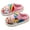 Pink, variant on Cute Animals Slippers for Kids Girl Boy Waterproof House Shoes Memory Foam Indoor Slipper Gray
