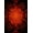 Orange Red Black, Pattern 2, variant on ODIKA Optical Illusion With Symmetrical Molten Volcano Motif Flame Flowing Dynamic for Entryway, Kitchen, Mudroom, Stain Resistant Flatwoven