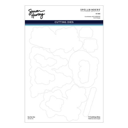 Spellbinders Etched Dies By Simon Hurley-Ho Ho Ho