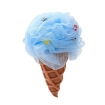 Ice Cream Bath Sponge Body Scrubber Foaming Sponge Shower Loofahs Bathing Tool for Women