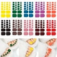 thumbnail image 5 of 22tips Baking Free Toe Nail Sticker Wraps Full Cover Toenail Polish Strips, 5 of 8