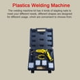 thumbnail image 4 of Riwcyla Handheld Plastics Welding Machine Portable 90° Foldable Handle Car Panel Crack Repairs Kit Thermal Cutting Hot Stapler Plastics Repairing Tool Set with 400PCS Stapling Nails, 4 of 6