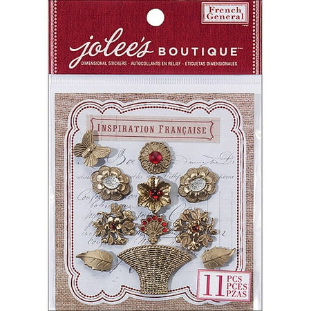 Jolee's French General Metallic Resin Di