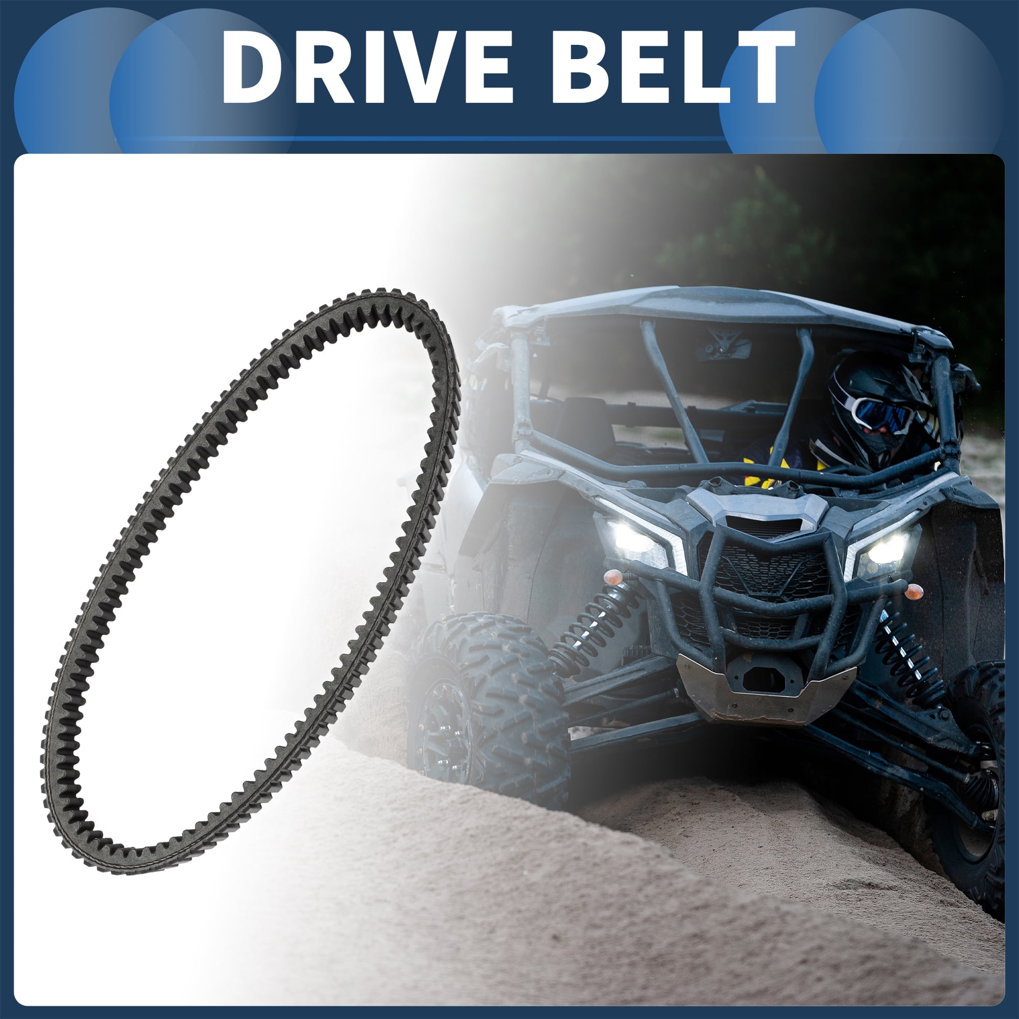 Drive Belt V-Belt No.3211106 for Polaris for Ranger 500 700 800 Big Boss 400L ATV UTV