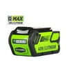 Factory-Reconditioned Greenworks 29472-RC G-MAX 40V 4 Ah Lithium-Ion Battery (Refurbished)