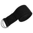 thumbnail image 1 of Sangle de Yoga Extensible Réglable avec Boucle en D, 1 of 8