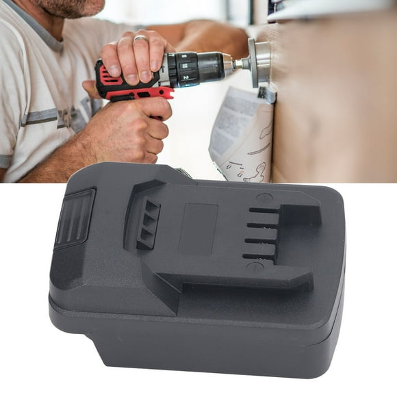 Adaptador De Batería De Herramienta Inalámbrica, Fácil Operación Convertidor De Batería De Litio Resistencia Al Desgaste Estructura Estable Tamaño Compacto Hebilla