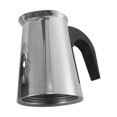 thumbnail image 2 of 300/450/600ml Coffee Maker Mocha Coffee Percolator Tool Pot Moka Stainless Steel Filter Italian Espresso Coffee Maker Percolator Tool Type 3, 2 of 9