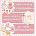 thumbnail image 4 of Set Juguetes Para Niñas Cocinas Tarde De Té Comidita Postre Xtellar multicolor, 4 of 4
