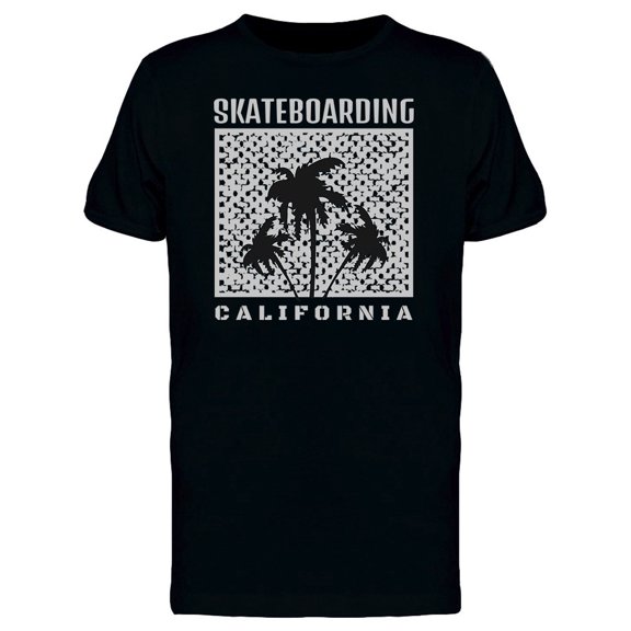 Skaterboarding California Beach Tee Men's -Image by Shutterstock
