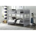 thumbnail image 3 of Pemberly Row Transitional Wood Full over Full Bunk Bed in Gray, 3 of 4