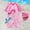 Pink1, variant on Laipiong Girls 2 Piece Swimsuit Summer Trendy Cute Print Surfing Rash Guard Sun Swimwear 2026 Hawaiian Beach Vacation Bathing Suits