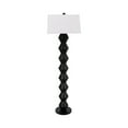 thumbnail image 2 of Sagebrook Home 69" Black Resin/Metal Stacked Totem Floor Lamp, 2 of 9
