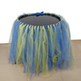 thumbnail image 5 of Rewera Beautiful Tulle Table Skirt For Wedding Birthday Baby Shower Party Decoration(Blue + Yellow), 5 of 5