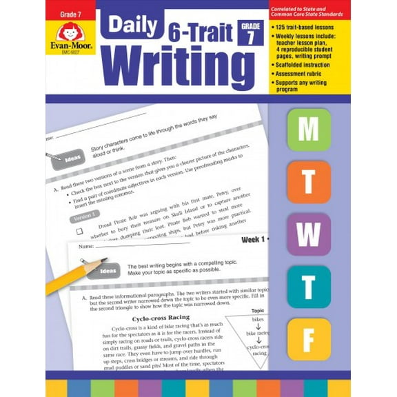 Pre-Owned Daily 6-Trait Writing Grade 7 Paperback