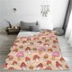 thumbnail image 5 of Balery 70s Mushroom Manta de Felpa Suave y Acogedora – Cobija de Franela Aterciopelada para Cama, Lavable y Cálida para Sofá, Mascotas, Transpirable-40"x30", 5 of 7