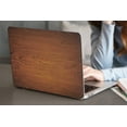 thumbnail image 4 of Protective Case Hard Cover Compatible MacBook Pro 16 inchs with Touch ID Type C Cable Tie Model: A2141 (Wood grain 1_2), 4 of 5