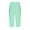 Mint Green, variant on Kvture Capri Pants for Women High Waisted Drawstring Joggers Stretch Lightweight Casual Hiking Pant Capri with Pockets Mint Green L