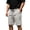 #06 Khaki 【Mix, Match & Rotate: Stock Up on Daily Colors】, variant on Men's Athletic Quick Dry Sports Shorts with Elastic Waist, Zipper Pockets, Straight Leg Loose Fit, 4-way Stretch, 82% Nylon 18% Spandex. Workout, Running, Golf, Hiking Essentials