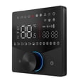 thumbnail image 1 of Air Conditioner Control Panel, 12.4mm Slim Design Digital Display for Household Use (BLACK) Black, 1 of 5
